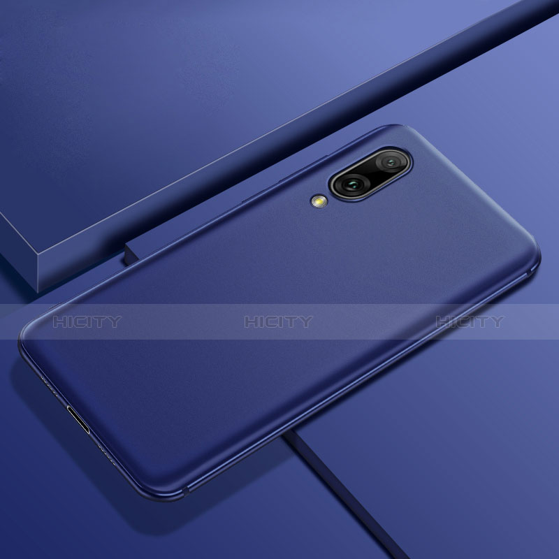 Funda Silicona Ultrafina Goma Carcasa S01 para Huawei Y7 Pro (2019) Azul