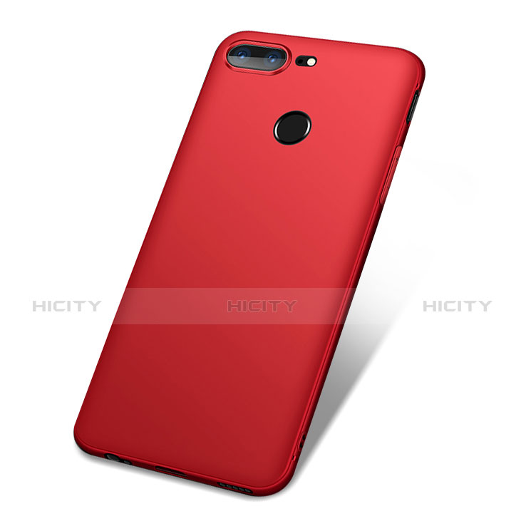 Funda Silicona Ultrafina Goma Carcasa S01 para OnePlus 5T A5010 Rojo