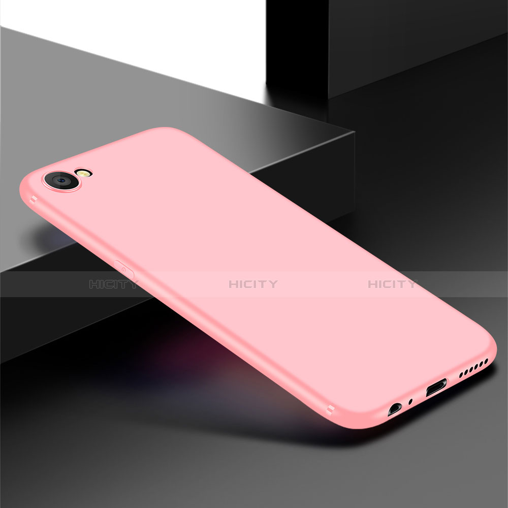 Funda Silicona Ultrafina Goma Carcasa S01 para Oppo A3 Oro Rosa