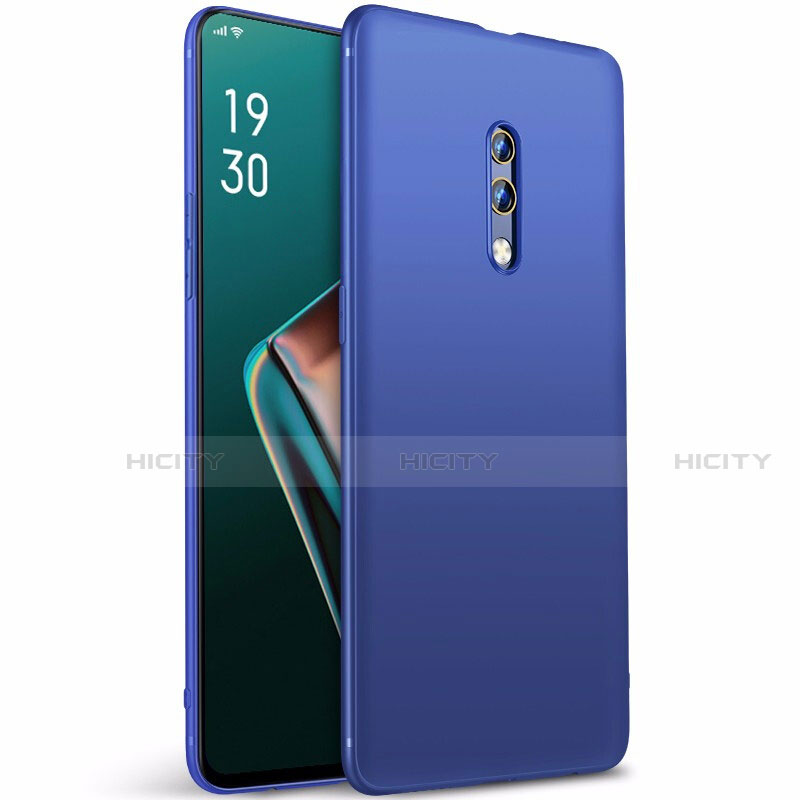 Funda Silicona Ultrafina Goma Carcasa S01 para Oppo K3 Azul