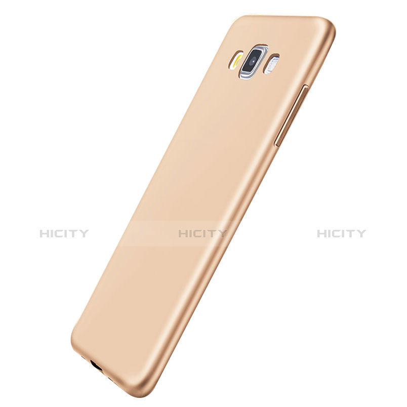 Funda Silicona Ultrafina Goma Carcasa S01 para Samsung Galaxy A5 Duos SM-500F Oro