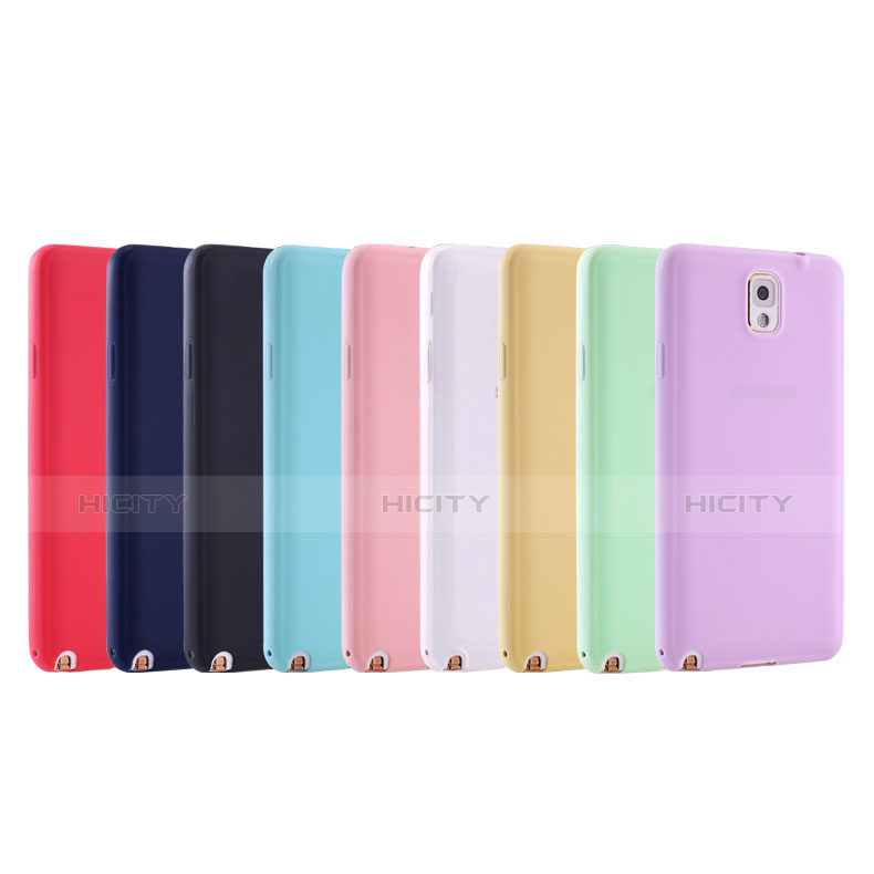 Funda Silicona Ultrafina Goma Carcasa S01 para Samsung Galaxy Note 3 N9000