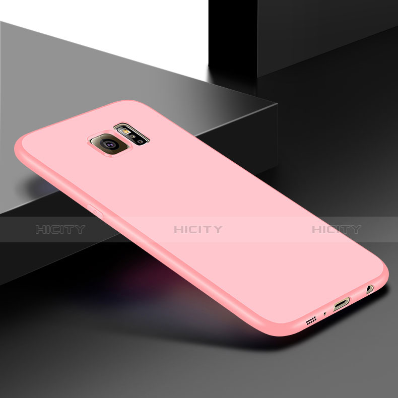 Funda Silicona Ultrafina Goma Carcasa S01 para Samsung Galaxy S6 Duos SM-G920F G9200