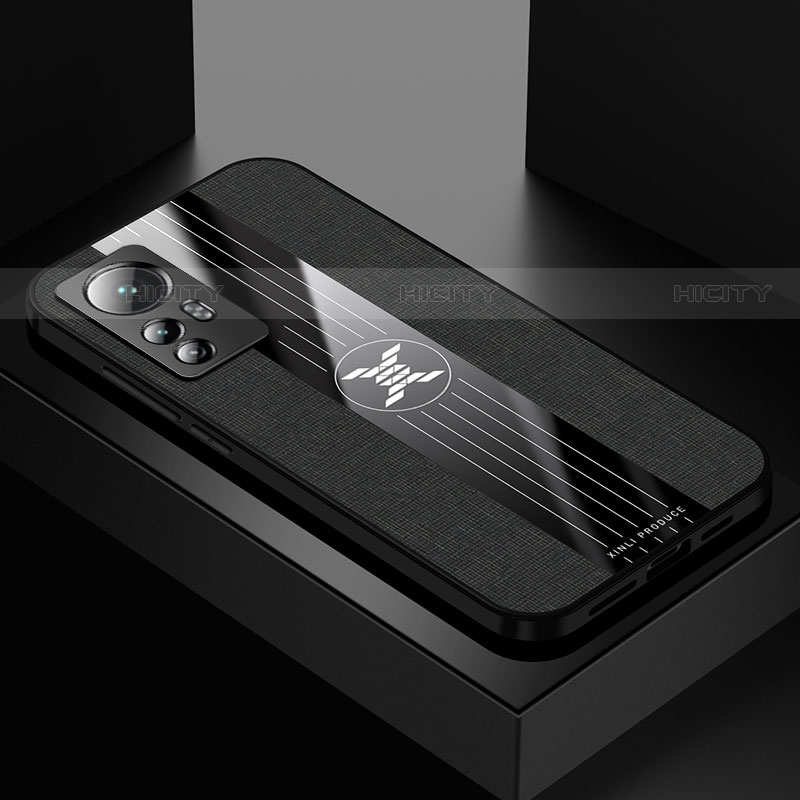 Funda Silicona Ultrafina Goma Carcasa S01 para Xiaomi Mi 12S 5G Negro