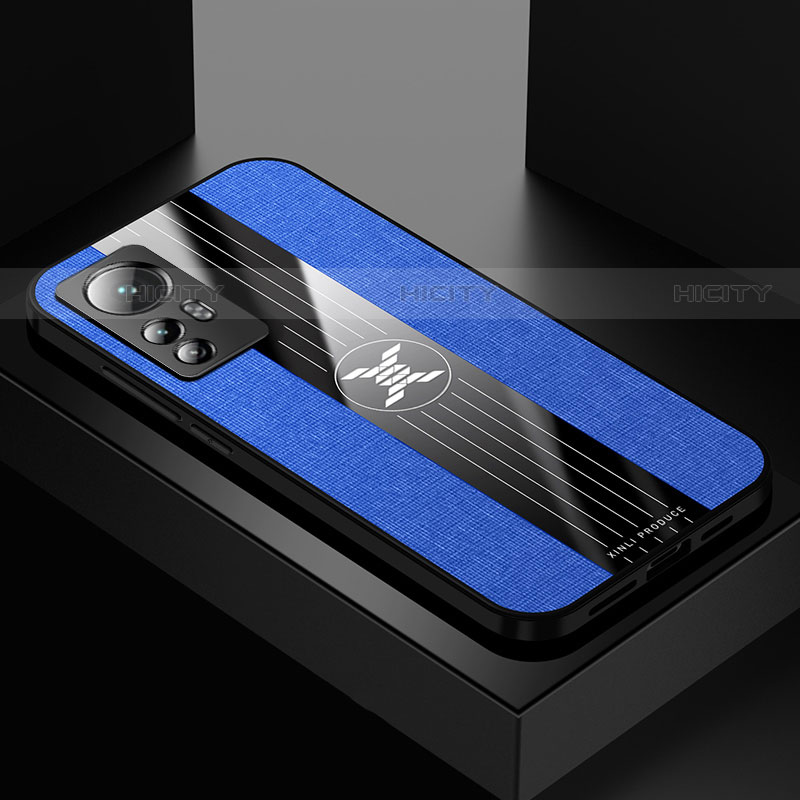 Funda Silicona Ultrafina Goma Carcasa S01 para Xiaomi Mi 12S Pro 5G Azul
