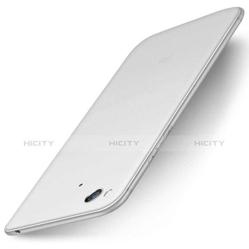 Funda Silicona Ultrafina Goma Carcasa S01 para Xiaomi Mi 5S Blanco