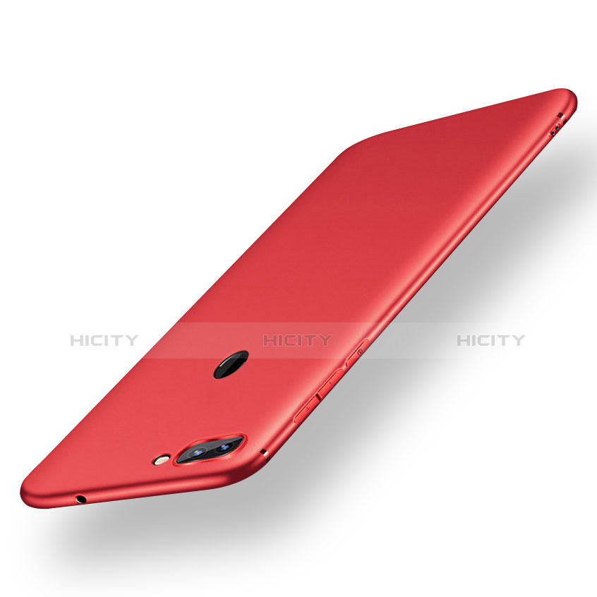 Funda Silicona Ultrafina Goma Carcasa S01 para Xiaomi Mi 8 Lite Rojo