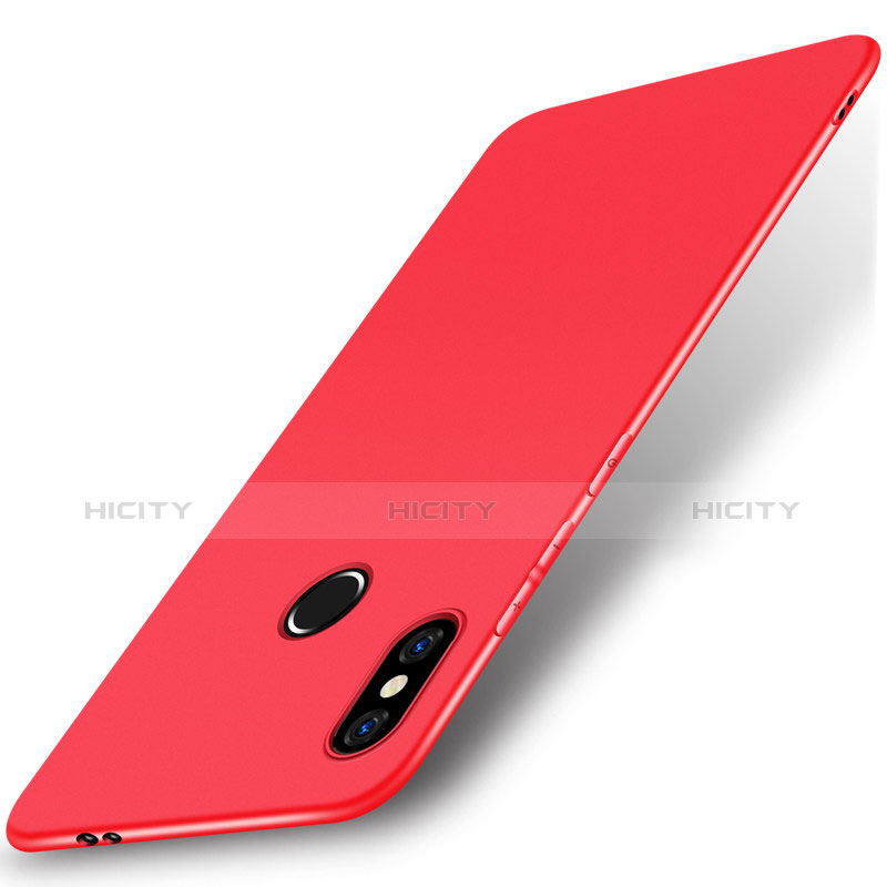 Funda Silicona Ultrafina Goma Carcasa S01 para Xiaomi Mi 8 SE Rojo
