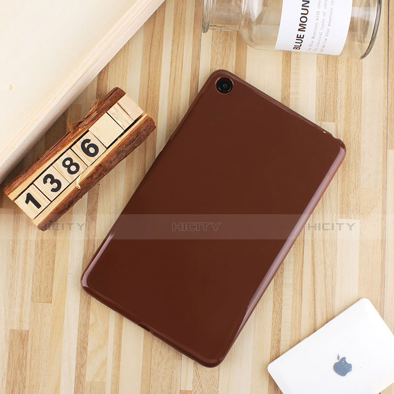 Funda Silicona Ultrafina Goma Carcasa S01 para Xiaomi Mi Pad 4 Marron