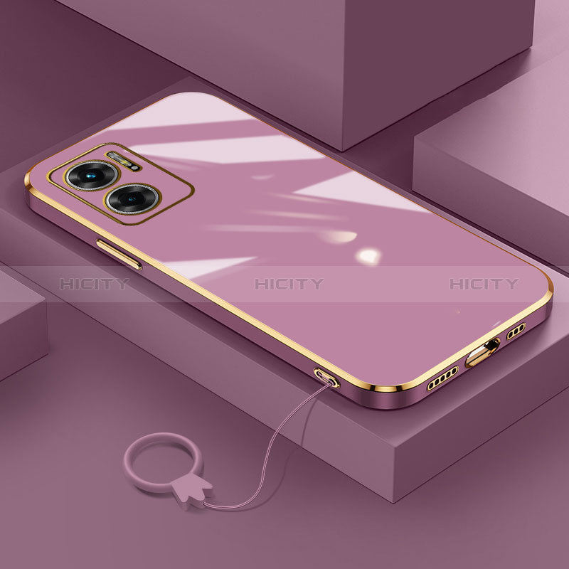 Funda Silicona Ultrafina Goma Carcasa S01 para Xiaomi Redmi 10 Prime Plus 5G Morado