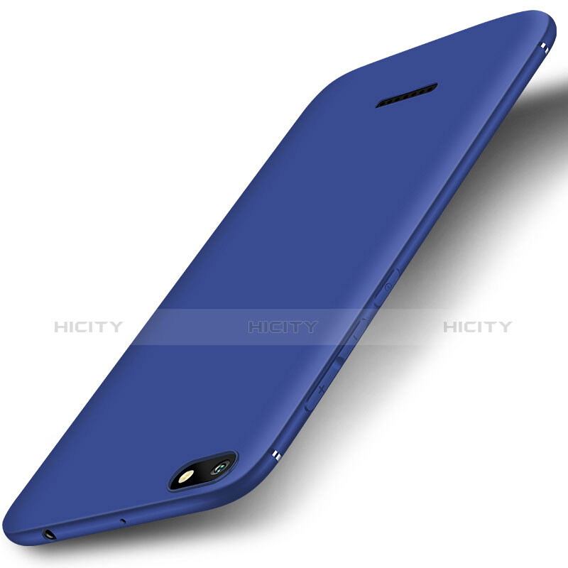 Funda Silicona Ultrafina Goma Carcasa S01 para Xiaomi Redmi 6A Azul