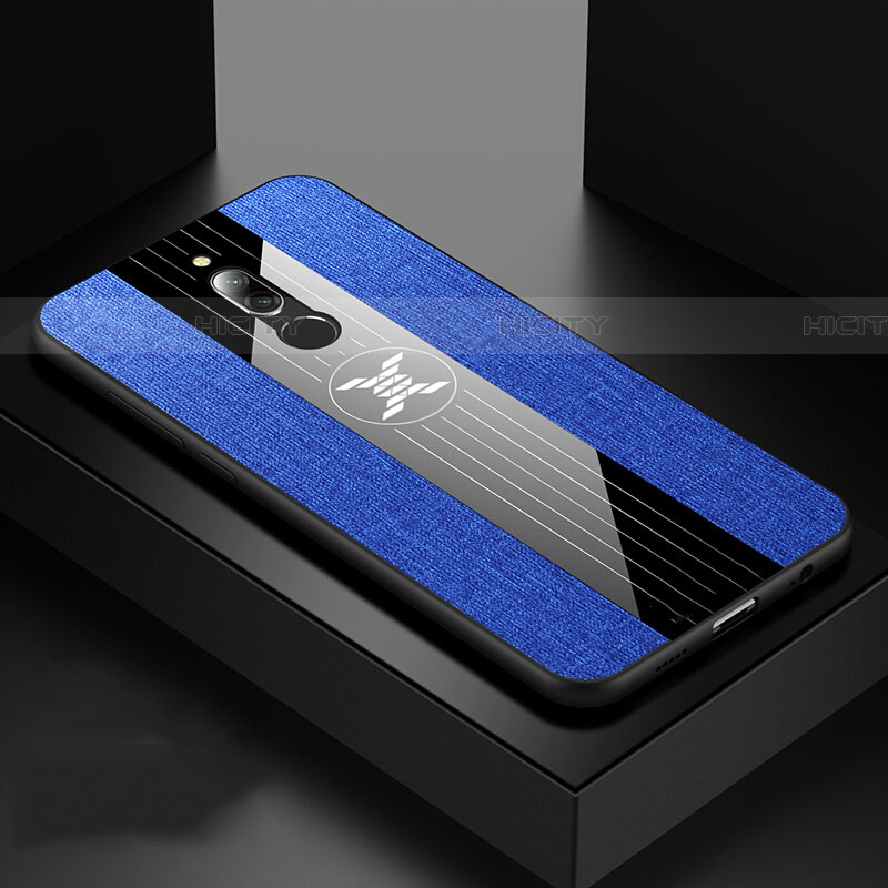 Funda Silicona Ultrafina Goma Carcasa S01 para Xiaomi Redmi 8 Azul