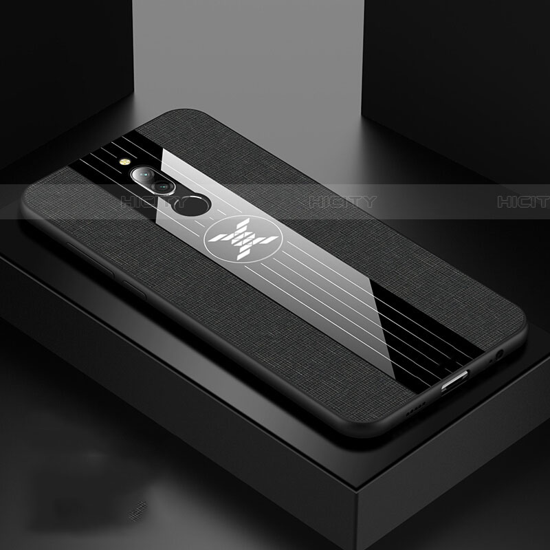Funda Silicona Ultrafina Goma Carcasa S01 para Xiaomi Redmi 8 Negro
