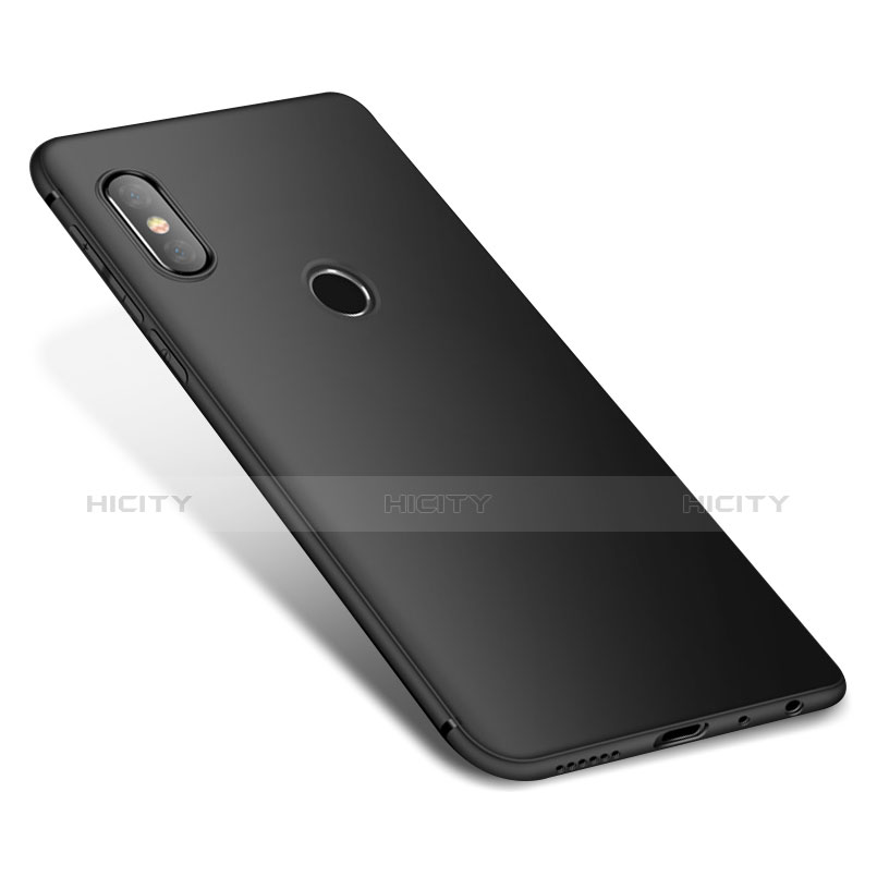 Funda Silicona Ultrafina Goma Carcasa S01 para Xiaomi Redmi Note 5 AI Dual Camera Negro
