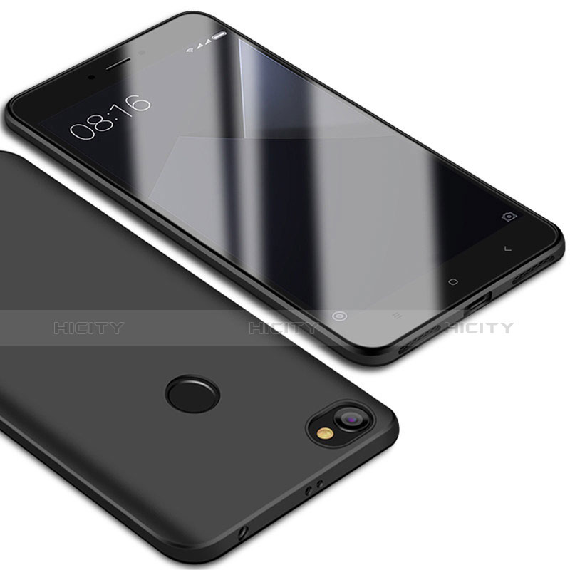 Funda Silicona Ultrafina Goma Carcasa S01 para Xiaomi Redmi Note 5A Prime Negro