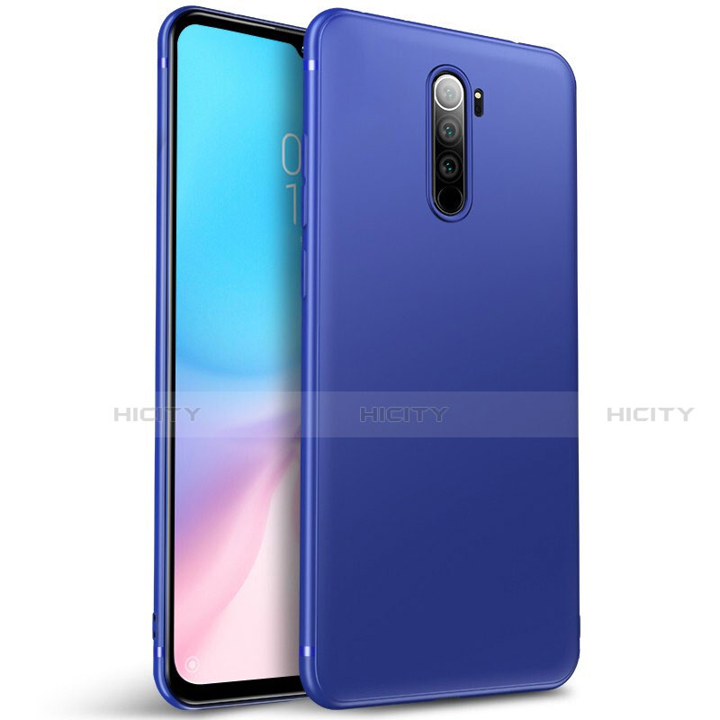 Funda Silicona Ultrafina Goma Carcasa S01 para Xiaomi Redmi Note 8 Pro Azul