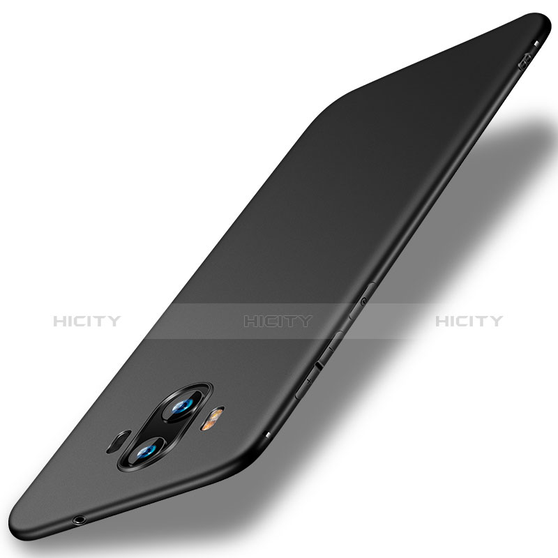 Funda Silicona Ultrafina Goma Carcasa S02 para Huawei Mate 10 Negro