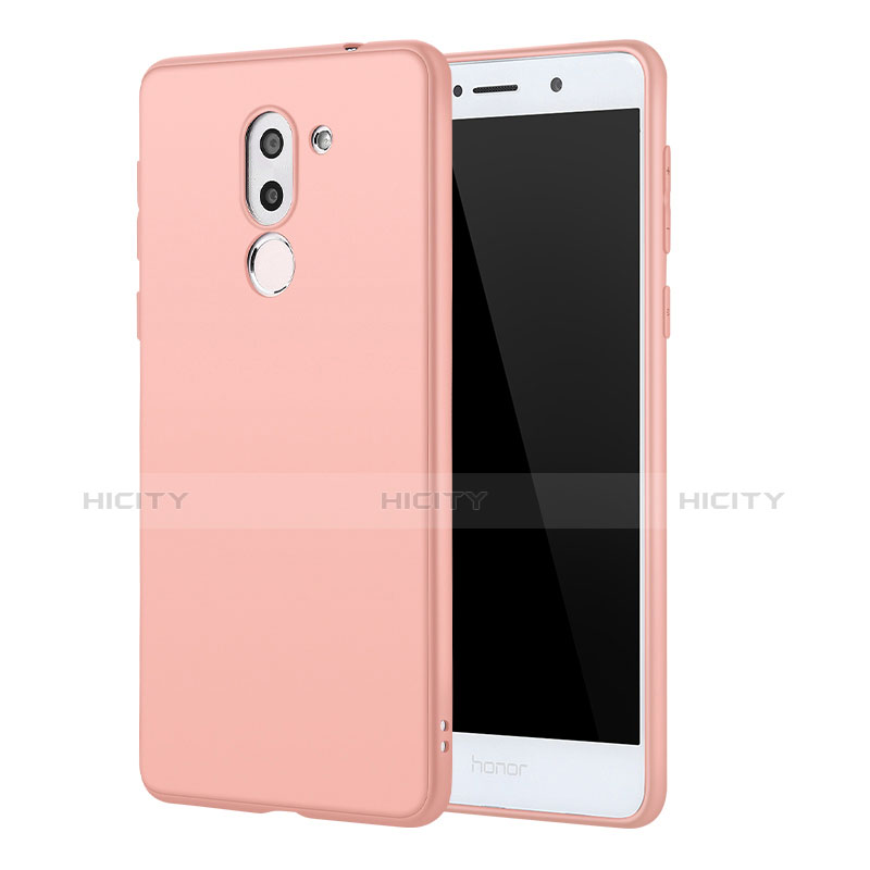 Funda Silicona Ultrafina Goma Carcasa S02 para Huawei Mate 9 Lite Rosa