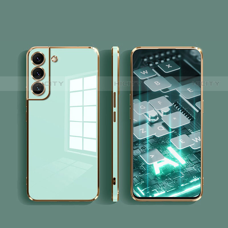 Funda Silicona Ultrafina Goma Carcasa S02 para Samsung Galaxy S23 5G Verde