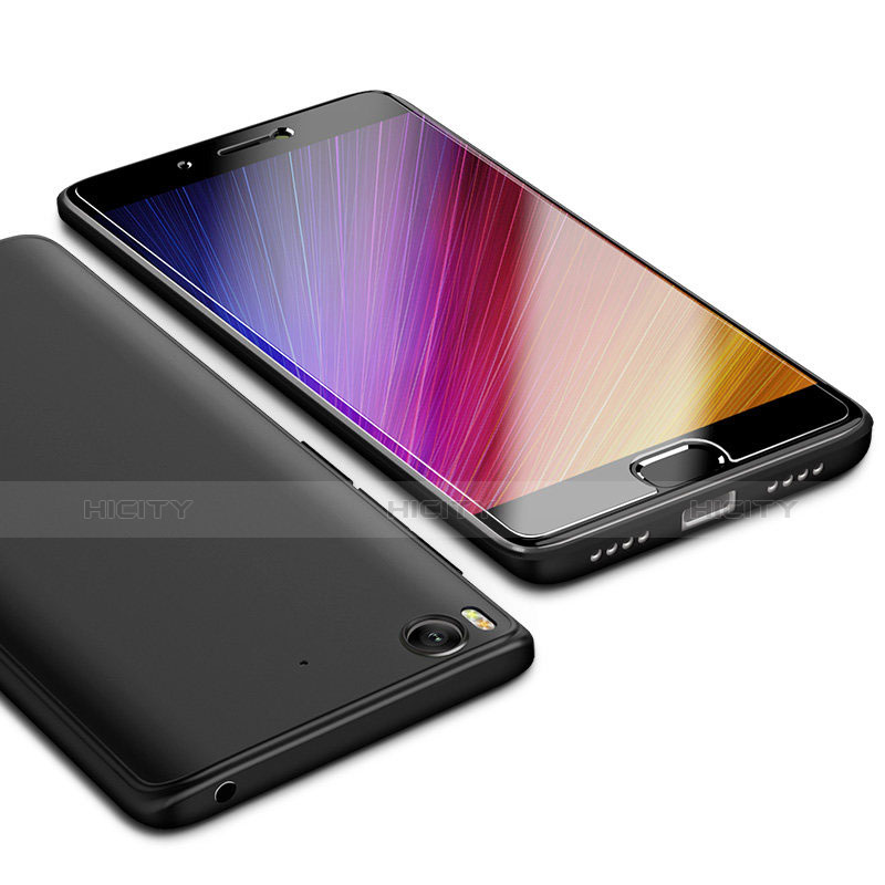 Funda Silicona Ultrafina Goma Carcasa S02 para Xiaomi Mi 5S 4G Negro