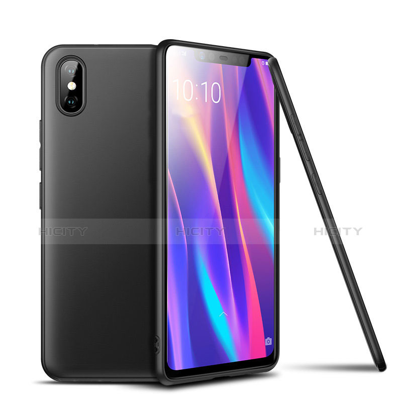 Funda Silicona Ultrafina Goma Carcasa S02 para Xiaomi Mi 8 Pro Global Version Negro