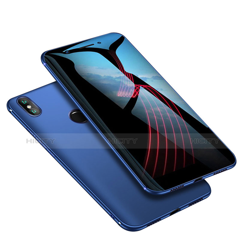 Funda Silicona Ultrafina Goma Carcasa S02 para Xiaomi Mi A2 Azul
