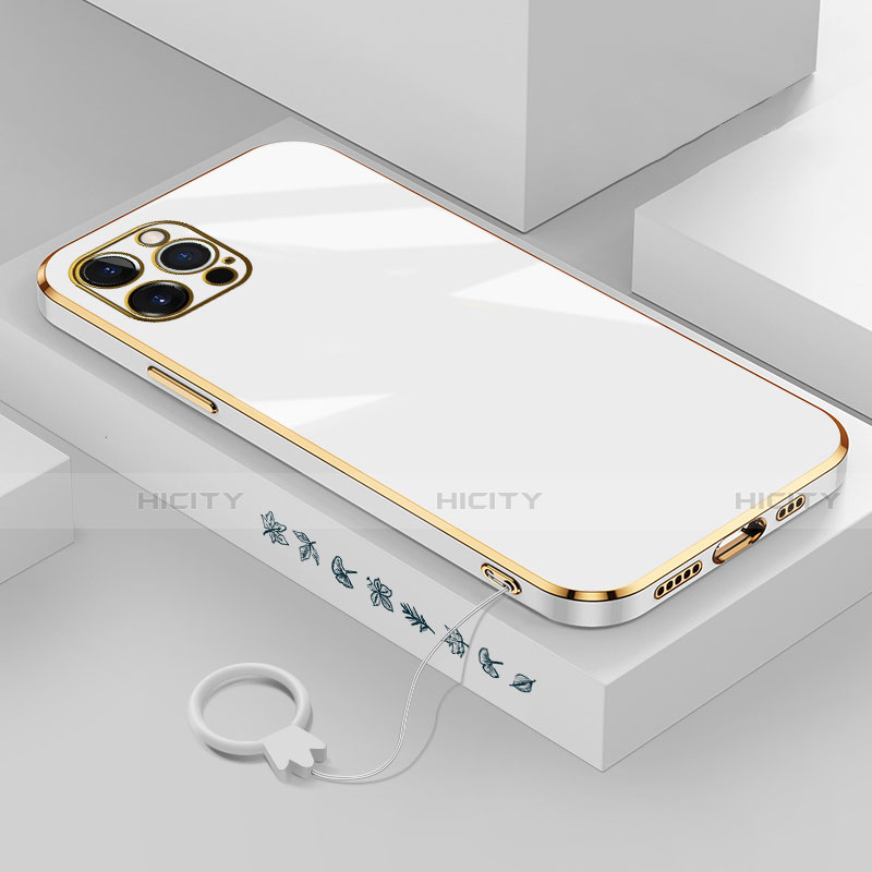 Funda Silicona Ultrafina Goma Carcasa S03 para Apple iPhone 13 Pro
