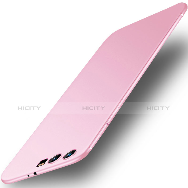 Funda Silicona Ultrafina Goma Carcasa S03 para Huawei P10 Plus Rosa