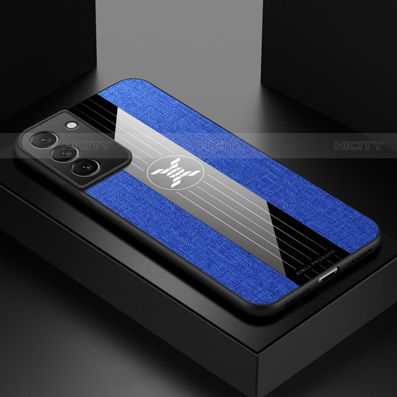 Funda Silicona Ultrafina Goma Carcasa S03 para Samsung Galaxy S21 FE 5G Azul