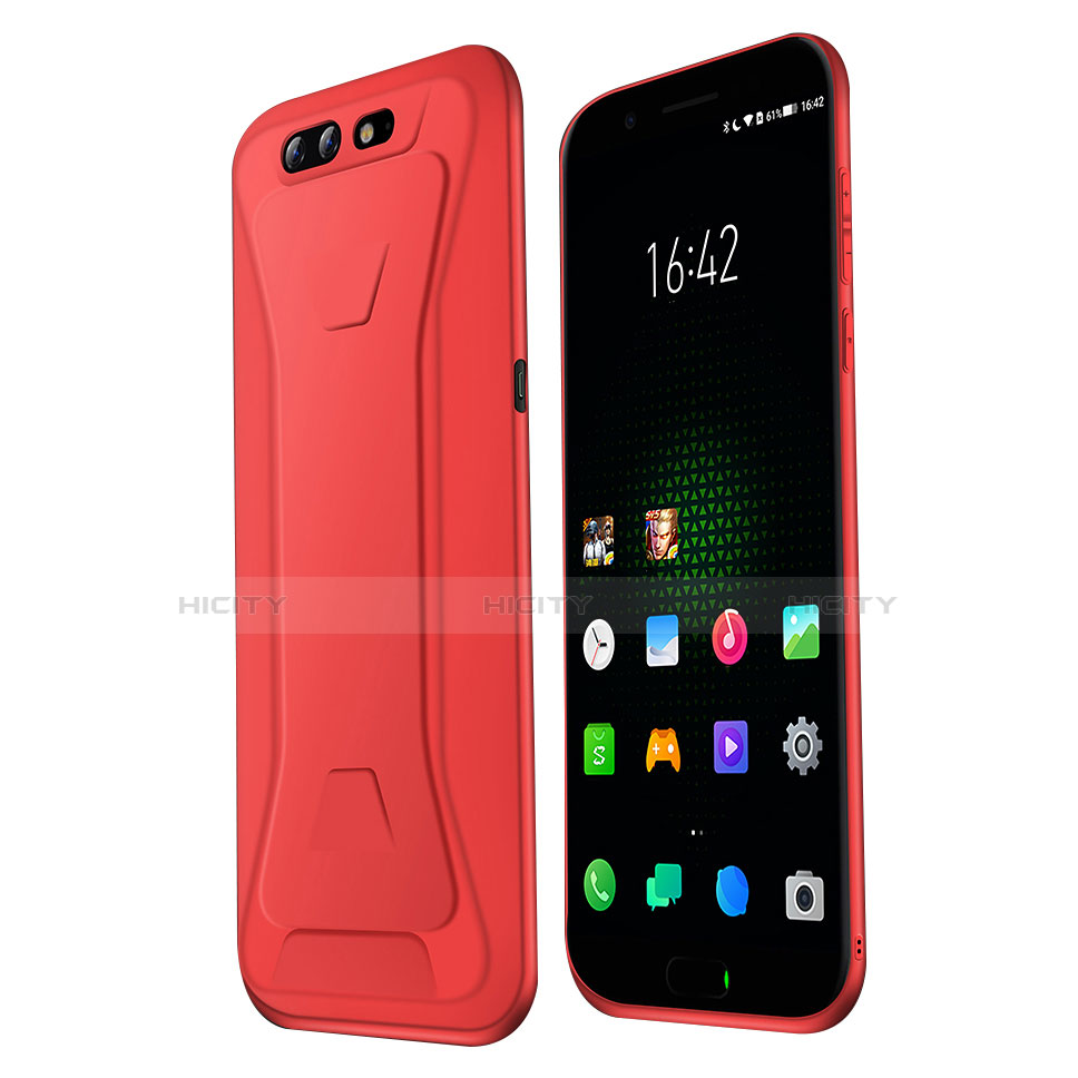 Funda Silicona Ultrafina Goma Carcasa S03 para Xiaomi Black Shark Rojo