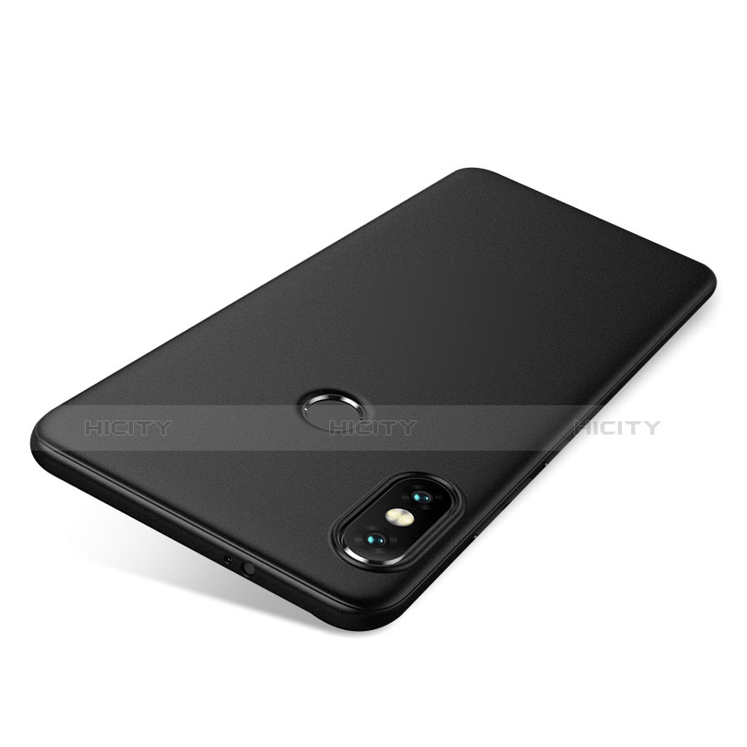 Funda Silicona Ultrafina Goma Carcasa S03 para Xiaomi Redmi Note 5 AI Dual Camera Negro