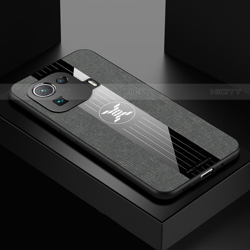 Funda Silicona Ultrafina Goma Carcasa S04 para Xiaomi Mi 11 Pro 5G Gris