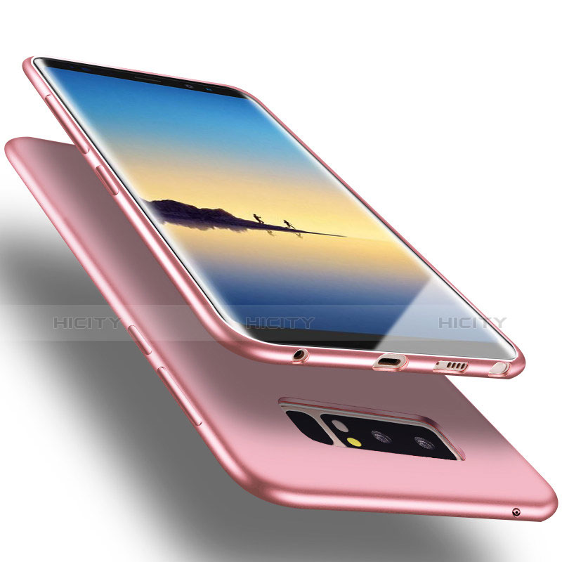Funda Silicona Ultrafina Goma Carcasa S05 para Samsung Galaxy Note 8 Duos N950F
