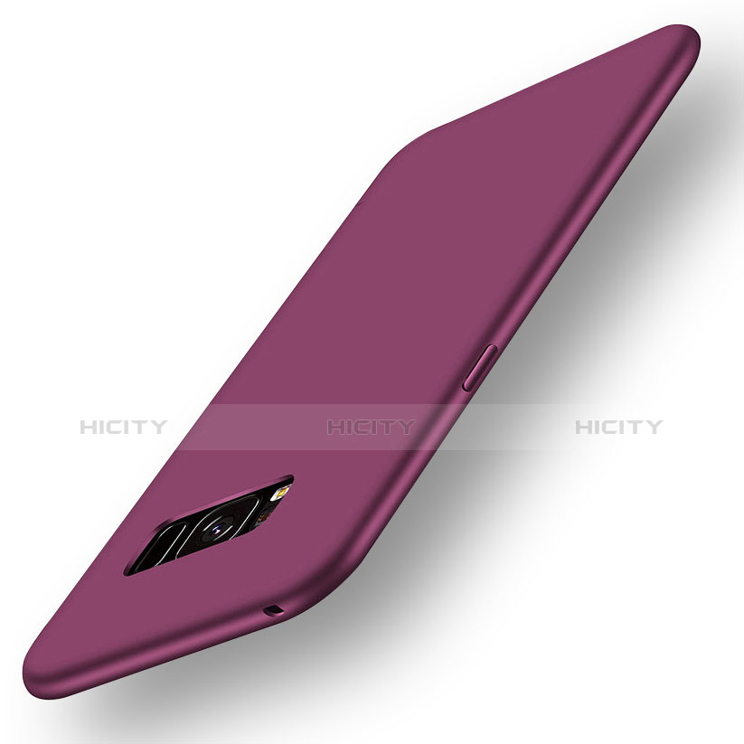 Funda Silicona Ultrafina Goma Carcasa S05 para Samsung Galaxy S8 Morado