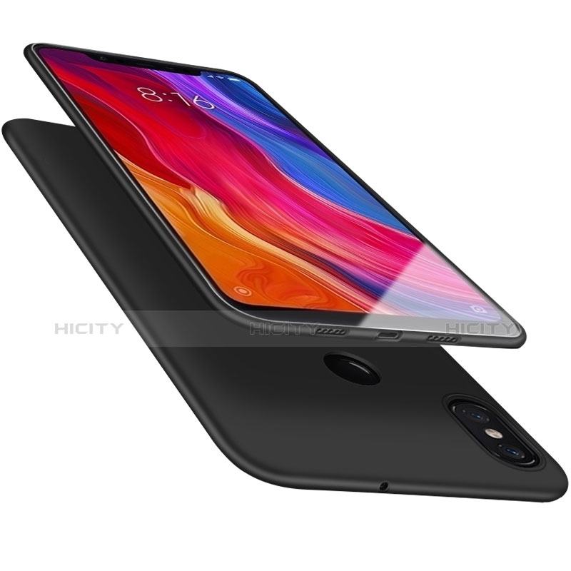 Funda Silicona Ultrafina Goma Carcasa S05 para Xiaomi Mi 8 Negro