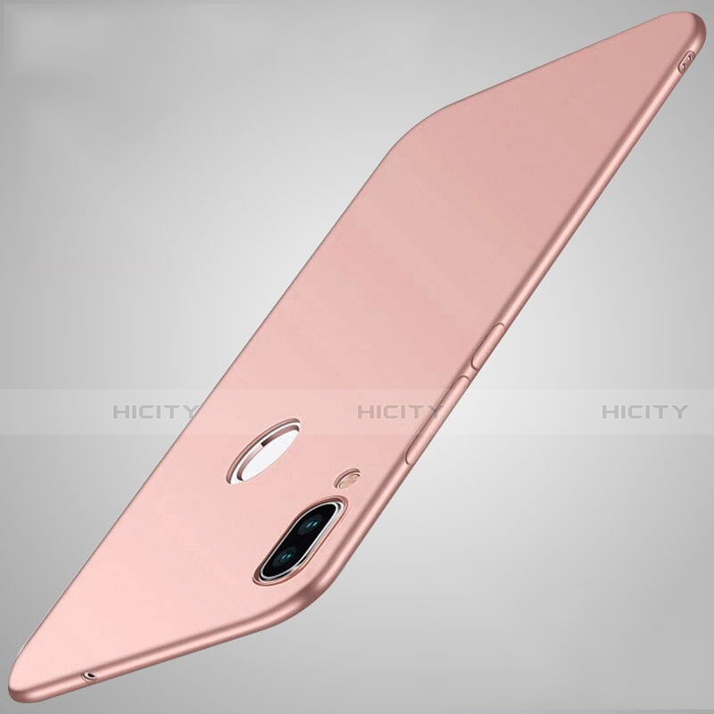 Funda Silicona Ultrafina Goma Carcasa S05 para Xiaomi Redmi Note 7 Pro Oro Rosa