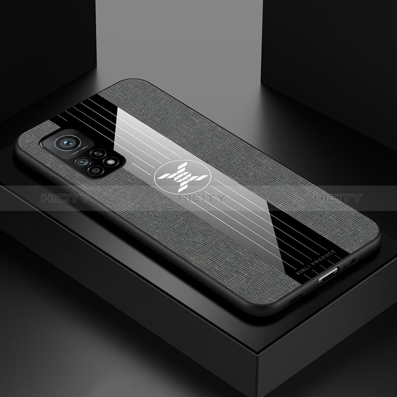 Funda Silicona Ultrafina Goma Carcasa X01L para Xiaomi Mi 10T Pro 5G Gris