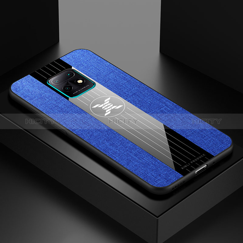 Funda Silicona Ultrafina Goma Carcasa X01L para Xiaomi Redmi 10X 5G Azul