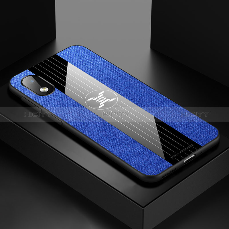 Funda Silicona Ultrafina Goma Carcasa X02L para Samsung Galaxy M01 Core Azul