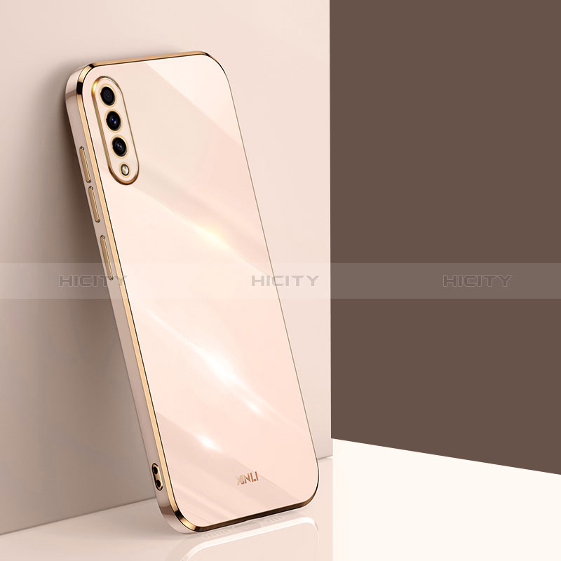 Funda Silicona Ultrafina Goma Carcasa XL1 para Samsung Galaxy A50S Oro