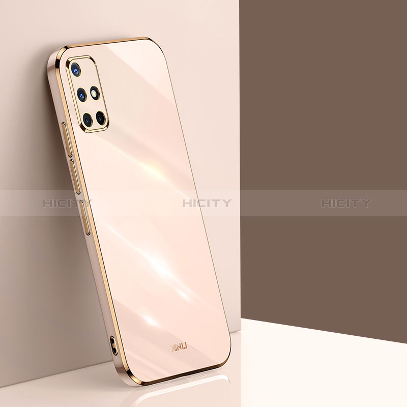 Funda Silicona Ultrafina Goma Carcasa XL1 para Samsung Galaxy A51 4G Oro