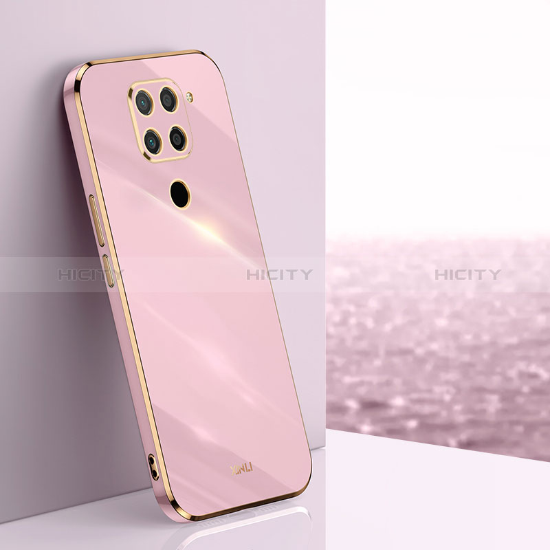 Funda Silicona Ultrafina Goma Carcasa XL1 para Xiaomi Redmi Note 9 Rosa