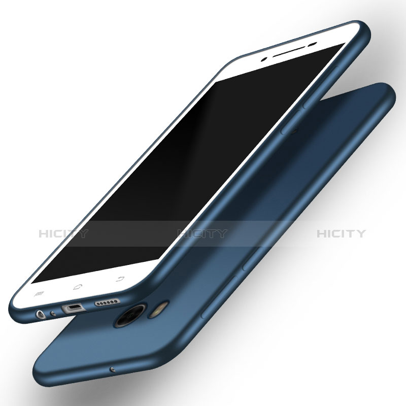 Funda Silicona Ultrafina Goma para HTC U11 Azul