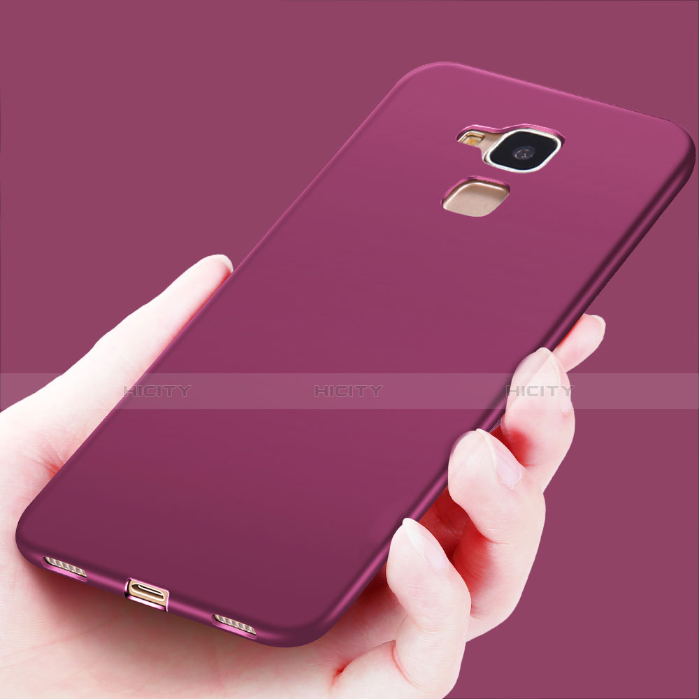 Funda Silicona Ultrafina Goma para Huawei GT3 Morado