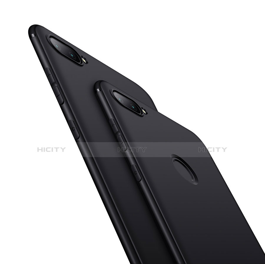 Funda Silicona Ultrafina Goma para Huawei Honor 9i Negro