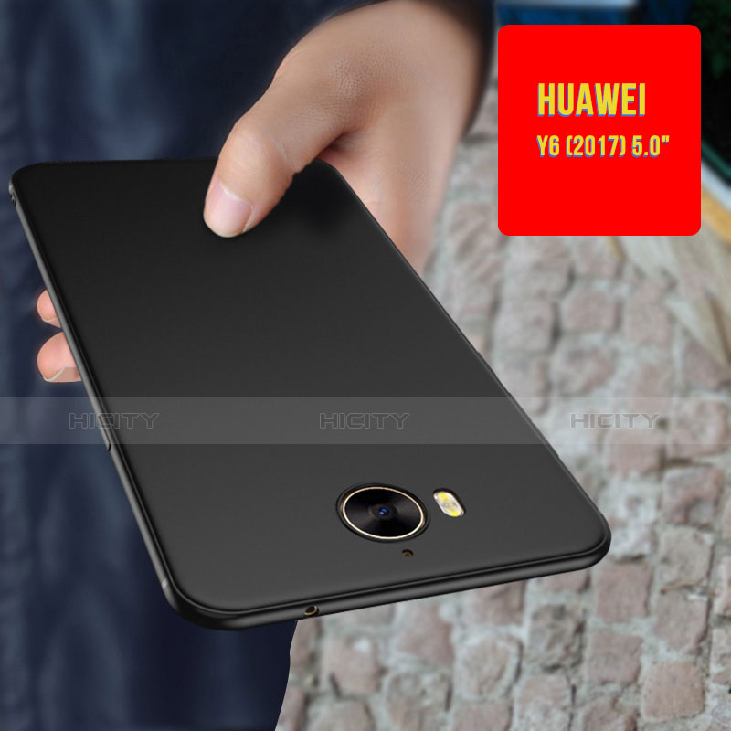 Funda Silicona Ultrafina Goma para Huawei Honor Play 6 Negro