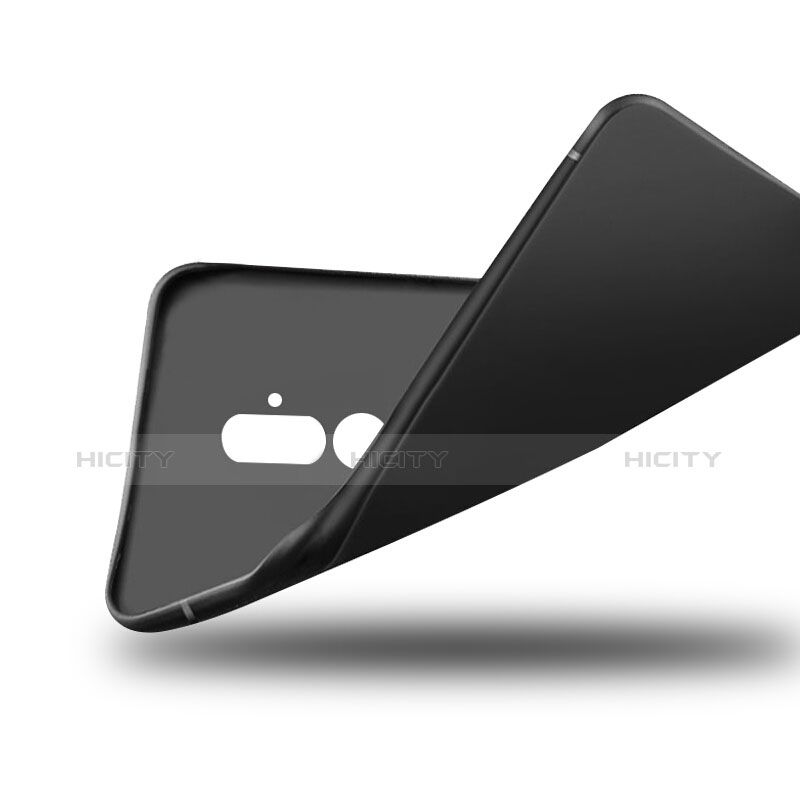 Funda Silicona Ultrafina Goma para Huawei Mate 20 Lite Negro
