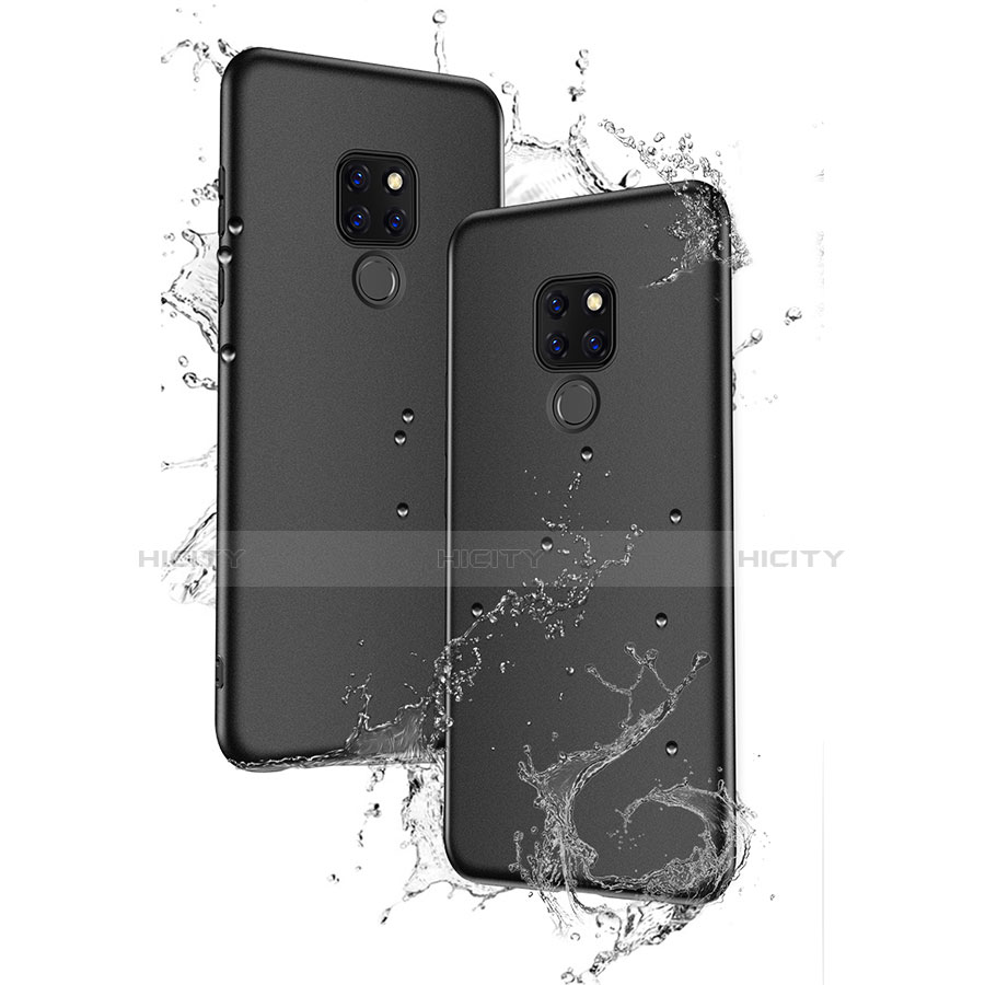 Funda Silicona Ultrafina Goma para Huawei Mate 20 X Negro