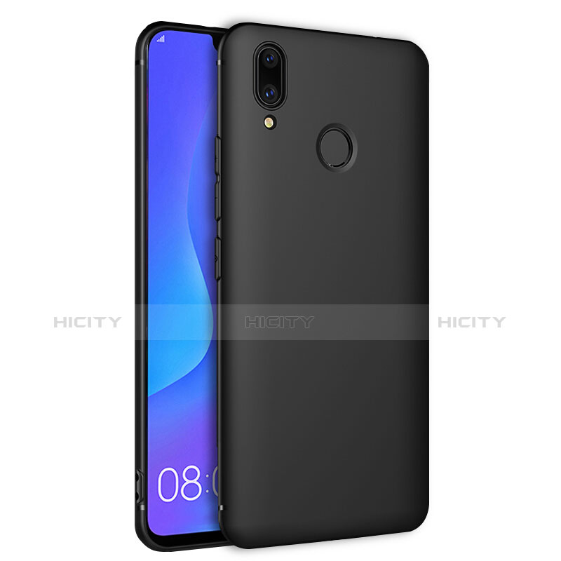 Funda Silicona Ultrafina Goma para Huawei Nova 3i Negro