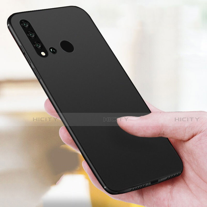 Funda Silicona Ultrafina Goma para Huawei Nova 5i Negro